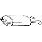 Глушитель выхлопных газов конечный BOSAL 154-991