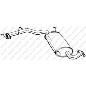 Средний глушитель выхлопных газов BOSAL 169-213