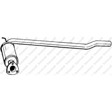 Средний глушитель выхлопных газов BOSAL 233-113