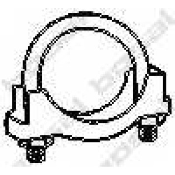 Клемма системы выпуска BOSAL 250-155