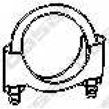 Клемма системы выпуска BOSAL 250-248