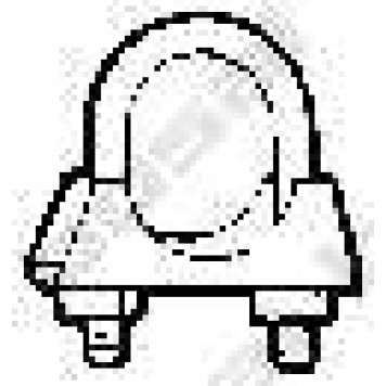 Клемма системы выпуска BOSAL 250-860