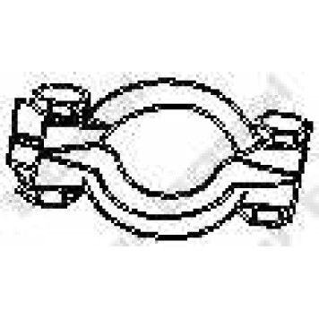 Клемма системы выпуска BOSAL 254-701