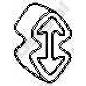 Резиновые полоски системы выпуска BOSAL 255-029