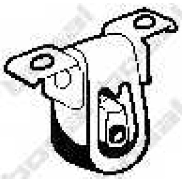 Резиновые полоски системы выпуска BOSAL 255-034