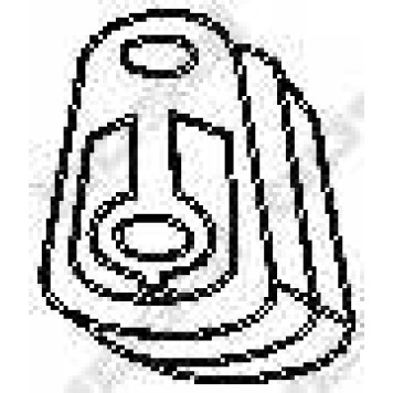 Резиновые полоски системы выпуска BOSAL 255-052