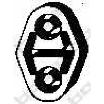 Резиновые полоски системы выпуска BOSAL 255-085