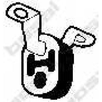 Резиновые полоски системы выпуска BOSAL 255-086