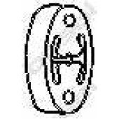 Резиновые полоски системы выпуска BOSAL 255-215