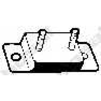 Резиновые полоски системы выпуска BOSAL 255-262