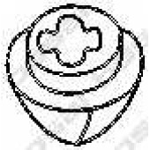 Резиновые полоски системы выпуска BOSAL 255-533