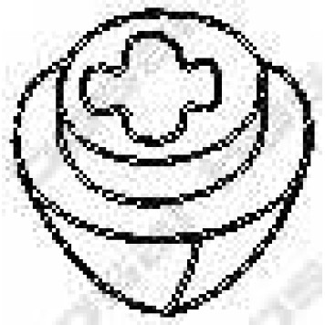 Резиновые полоски системы выпуска BOSAL 255-533