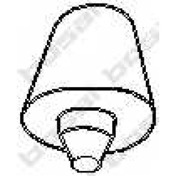 Резиновые полоски системы выпуска BOSAL 255-808