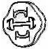 Резиновые полоски системы выпуска BOSAL 255-853