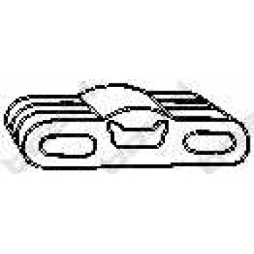 Резиновые полоски системы выпуска BOSAL 255-911