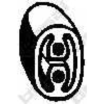 Резиновые полоски системы выпуска BOSAL 255-971