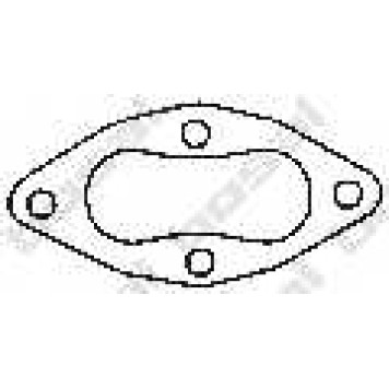 Прокладка выхлопной трубы BOSAL 256-084