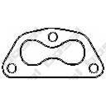 Прокладка выхлопной трубы BOSAL 256-301