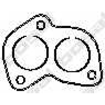 Прокладка выхлопной трубы BOSAL 256-877