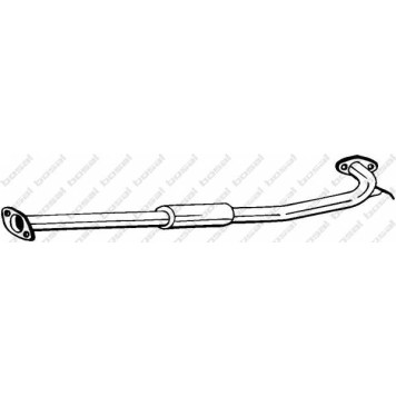 Средний глушитель выхлопных газов BOSAL 284-259