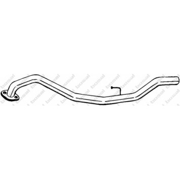 Труба выхлопного газа BOSAL 440-095