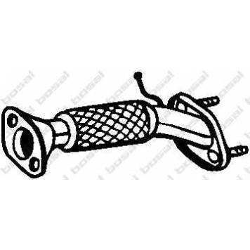 Труба выхлопного газа BOSAL 700-147