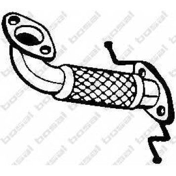 Труба выхлопного газа BOSAL 703-123