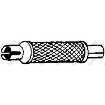 Гофрированная труба выхлопной системы BOSAL 739-137