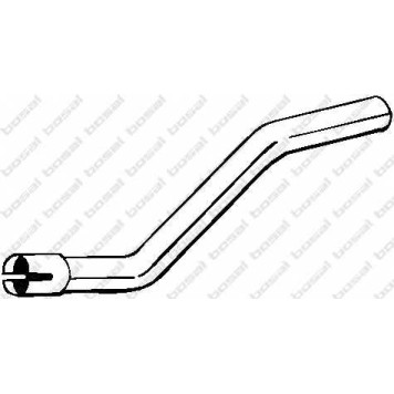 Труба выхлопного газа BOSAL 750-027