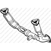 Труба выхлопного газа BOSAL 750-037