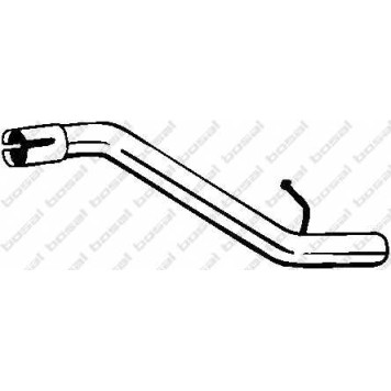 Труба выхлопного газа BOSAL 750-203