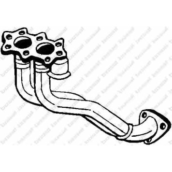 Труба выхлопного газа BOSAL 753-455