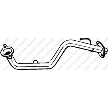 Труба выхлопного газа BOSAL 790-553