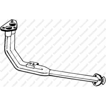 Труба выхлопного газа BOSAL 834-941