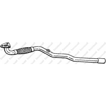 Труба выхлопного газа BOSAL 852-365