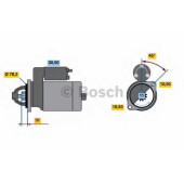 Стартер 1,1кВт <b>BOSCH 0 001 107 090</b>