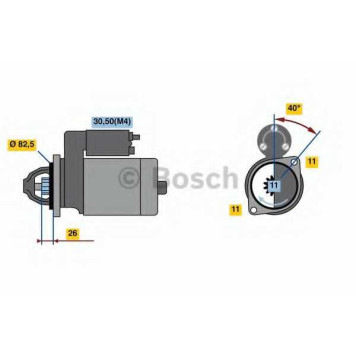 Стартер <b>BOSCH 0 001 109 370</b>