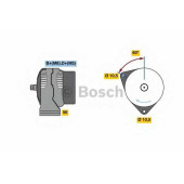 Генератор 150А для FENDT Farmer <b>BOSCH 0 124 615 053</b>