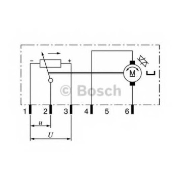Регулировочный элемент угла наклона фар BOSCH 0 132 801 141-2