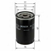 Фильтр масляный BOSCH 0 451 103 300
