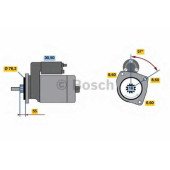 Стартер 2,2кВт для VW TRANSPORTER(70XC, 7DB, 7DK, 7DW,70XA,70XB,70XD) <b>BOSCH 0 986 016 340</b>