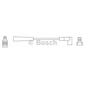 Провод зажигания BOSCH 0 986 356 064