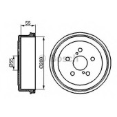 Тормозной барабан BOSCH 0 986 477 139