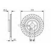 Тормозной диск BOSCH 0 986 479 A07