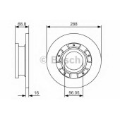 Тормозной диск BOSCH 0 986 479 A50