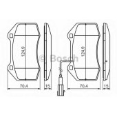 Колодки тормозные дисковые <b>BOSCH 0 986 494 228</b>
