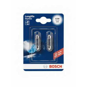 Лампа накаливания C5W 12В 5Вт BOSCH 1 987 301 060