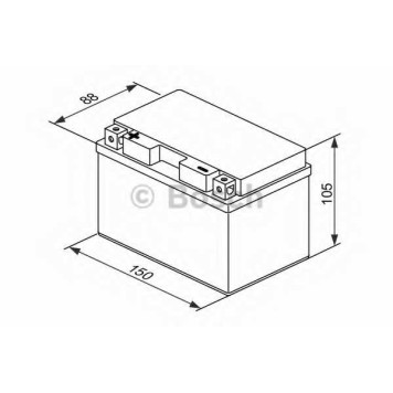 Аккумулятор BOSCH 0 092 M60 160-1