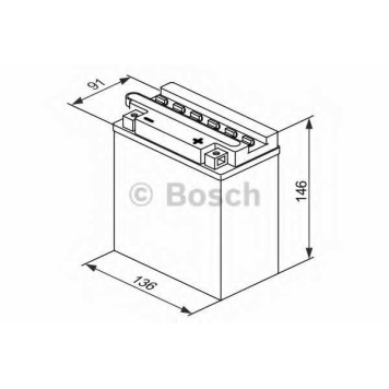 Аккумулятор BOSCH 0 092 M4F 280-1