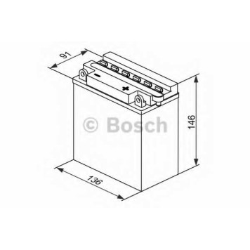 Аккумулятор BOSCH 0 092 M4F 290-1